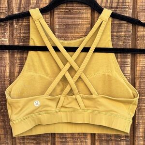 Lululemon Energy Avocado Green Sports Bra